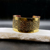 Large Copper and Brass Cuff Bracelet