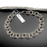 Sterling Silver Double Chain Bracelet