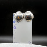 Sterling Silver Domed Post Earrings