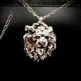 Hand Carved Lion Necklace