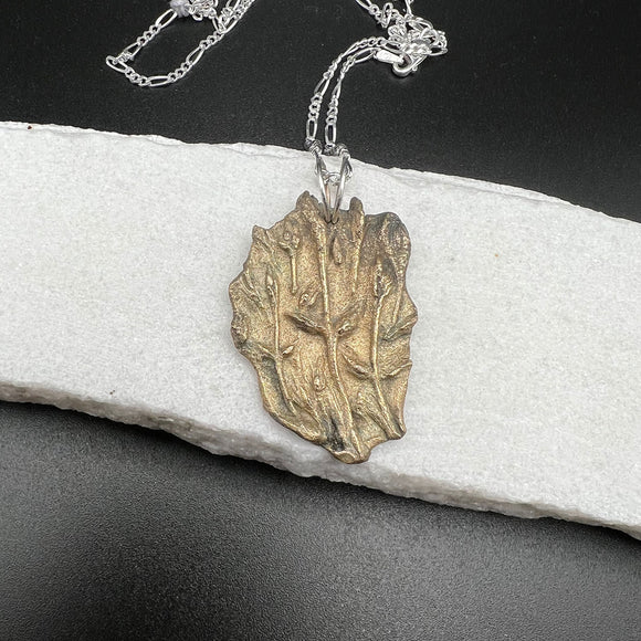 Spring Buds in Bronze Necklace