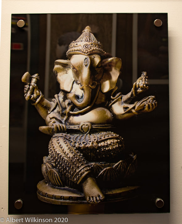 Enhanced Paper Print, Acrylic, Ganesh