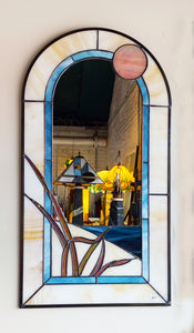 Stained Glass Long Beach Mirror
