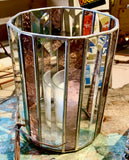 Stained Glass Bevelled Candle Holders