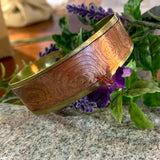 Brass and Copper Cuff Bracelet