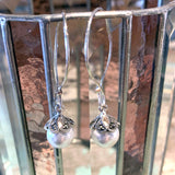 Sterling and Marcasite Pearls