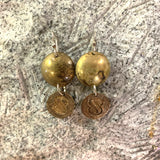 Bronze and Brass Sculpture Symposium Earrings