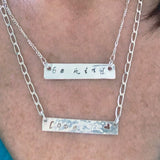 Hand Stamped Necklaces