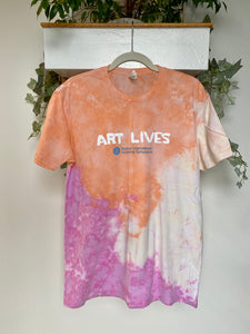 Sculpture Symposium Tie Dye T-Shirts - Size L