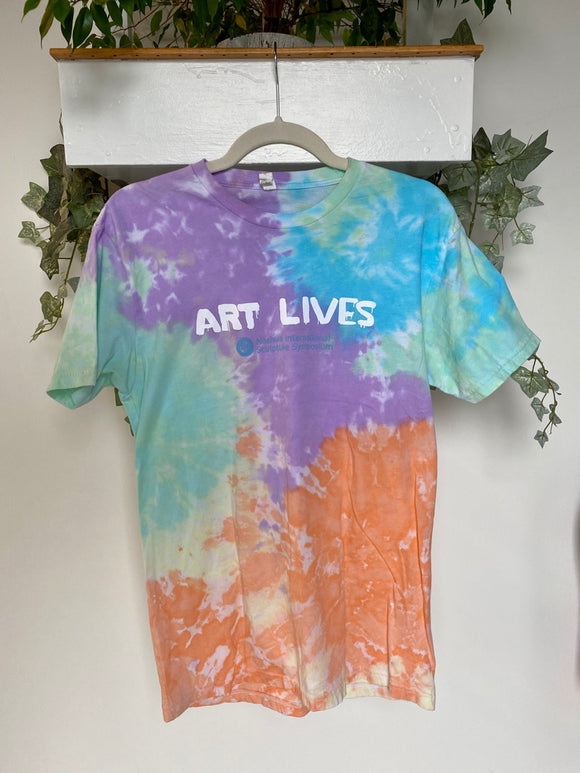Sculpture Symposium Tie Dye T-Shirts - Size M